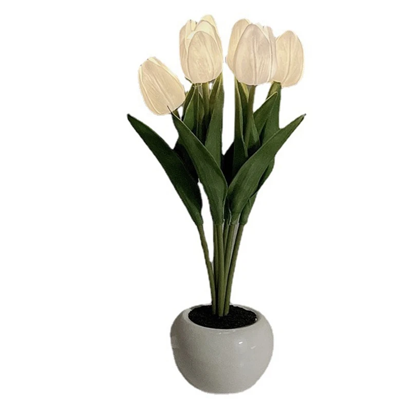 

Artificial Flowers LED Night Light Bouquet Light Bedroom Bedside Dormitory Decoration Atmosphere Light Ins Table Lamp