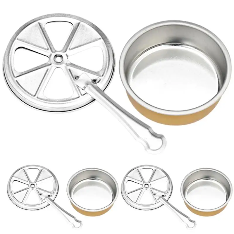 

3 комплекта стакан для алкогольных напитков с крышкой твердая спиртовая печь коробка духовка металлический горячий горшок спиртовая горел...