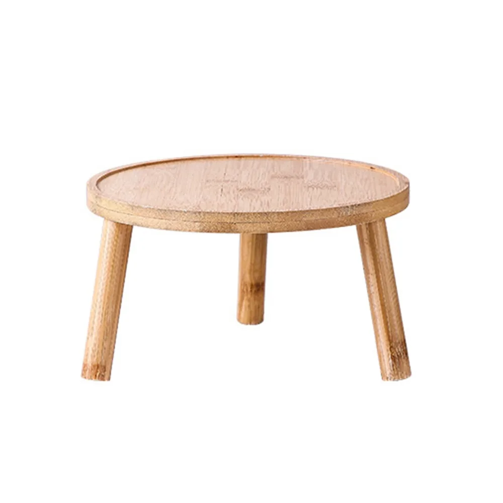 

Деревянный поднос для цветочного горшка, круглый, желтый, красный