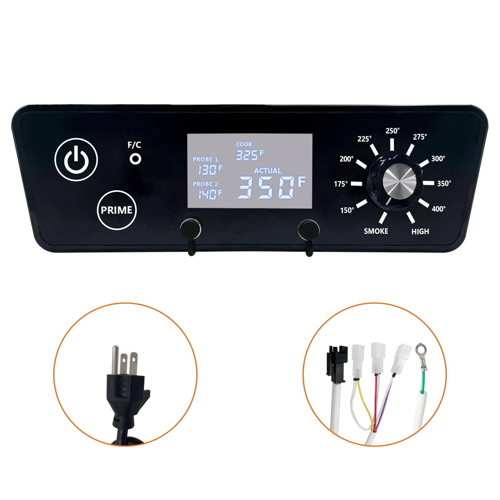 Digital Thermostat Kit Control Board for Pit Boss PBV5P1 Ver