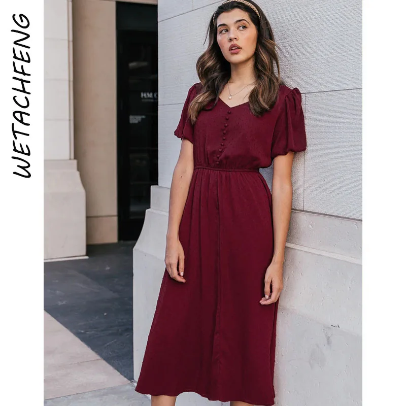 

Chiffon Hairball V Neck Short Sleeve A-Line Maxi Dress Women 2022 Fashion France Beach Summer Holiday Elegant Chic White Vestido