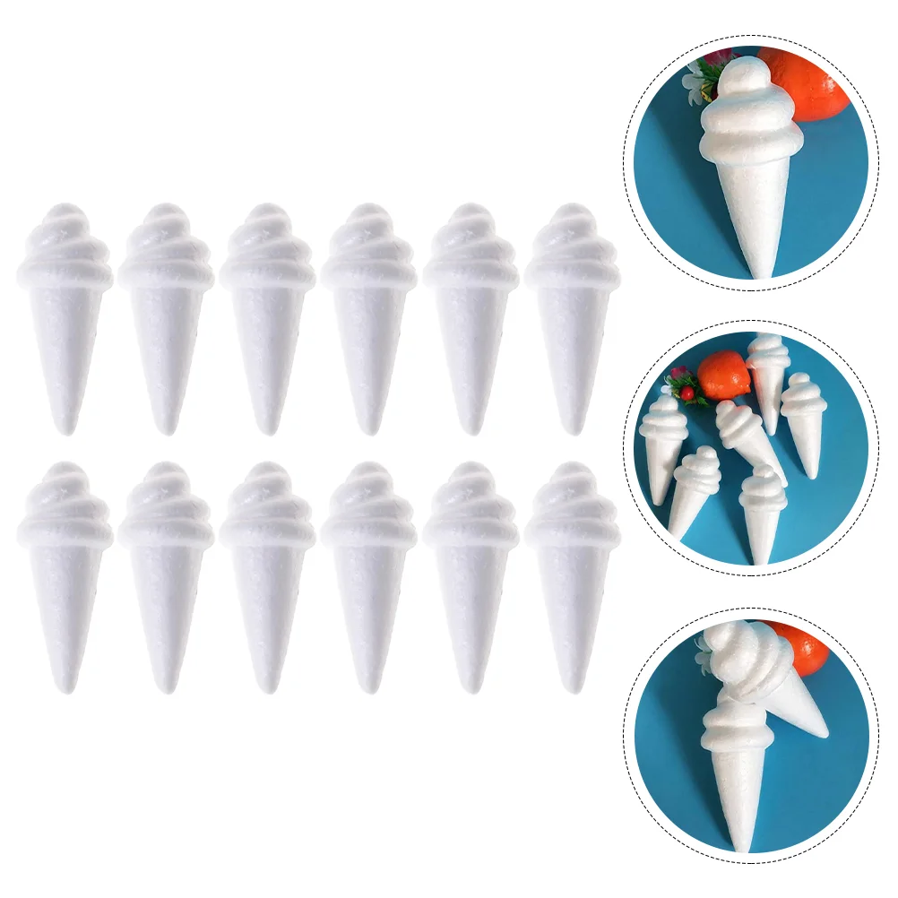 12 шт. форма для поддельного мороженого пенопласт модель сфера банка торта сделай