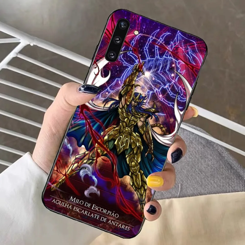 Saint Seiya Anime Phone Case For Samsung Note 8 9 10 20 Pro Plus Lite M 11 30 21 31 51 A 22 42 02 03