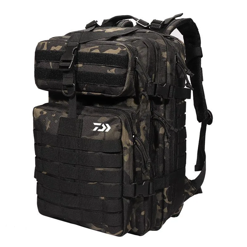 

Новая Спортивная Многофункциональная сумка для рыбалки Камуфляжный тактический Альпинизм Кемпинг уличный рюкзак на плечо многофункциона...