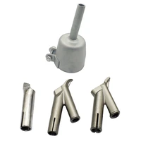 4pcs hot gun nozzle plastic speed welding tip vinyl welder tools nozzle for welding polypropylene polythene pvc abs