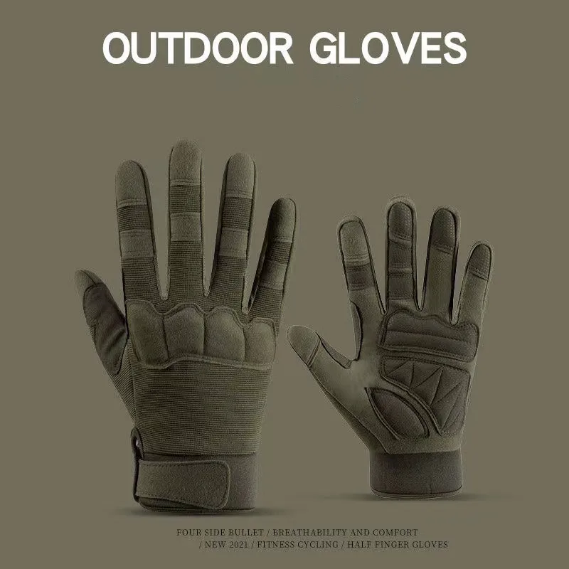 

Outdoor Tactical Gloves Airsoft Sport Gloves Full Finger Half Finger Type Military Men Combat Gloves Shooting Hunting Gloves