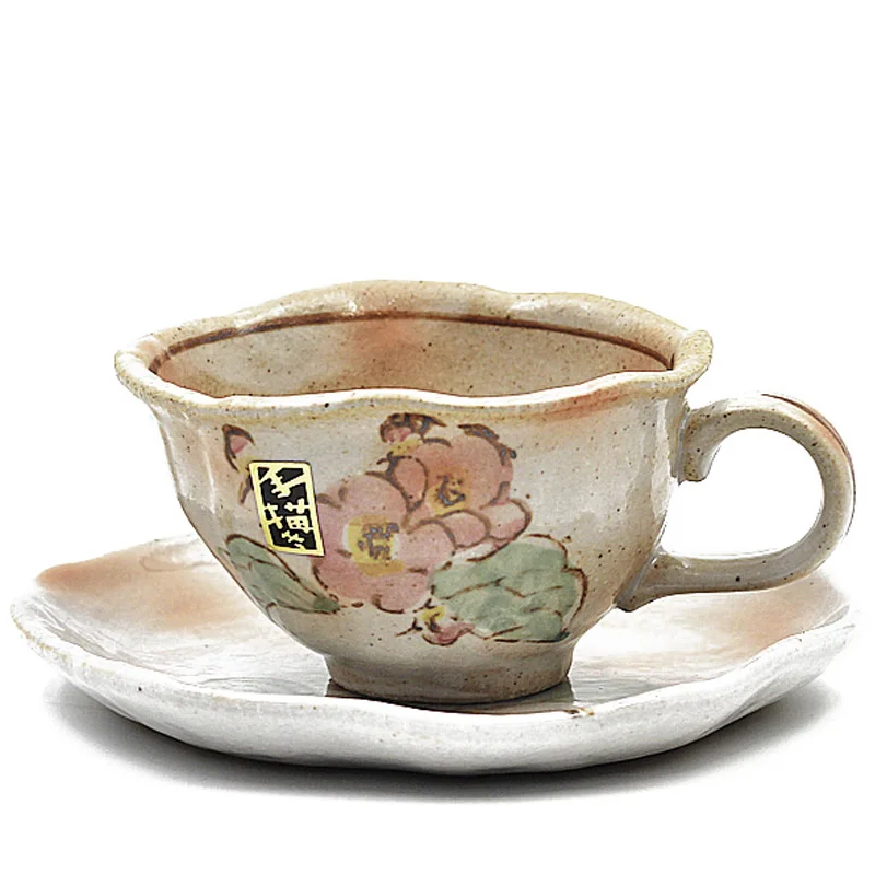 

Simple Vintage Tea Cup Set Porcelain Small Retro Style Coffee Cup Set Eco Friendly Reusable Cute Tazas De Cafe Drinkware
