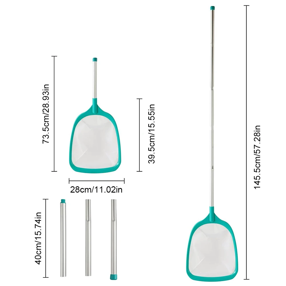 Умная Сетка Из Алюминиевого Сплава Для Бассейна. Эффективное Удаление Мусора В