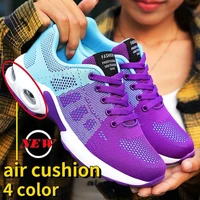 women running sneakers breathable air cushion casual shoes breathable mesh outdoor walking sports tenis feminino zapatos mujer