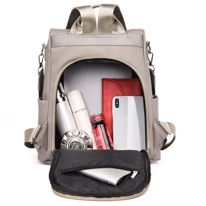 Anti-thief Women Backpack Large Bag For Women Girl Travel Bags Female Shoulder Bag Travel Back Pack images - 6