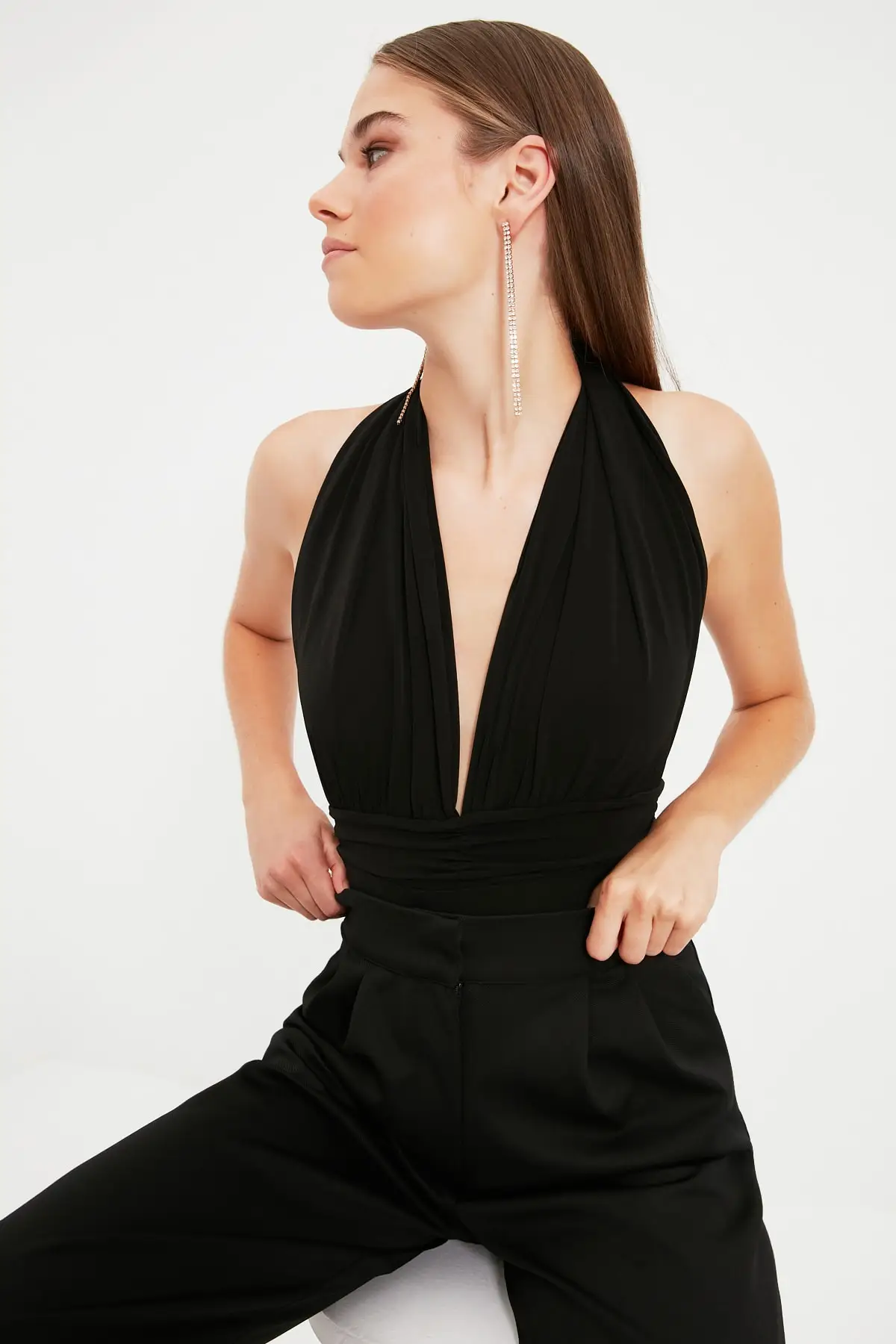 

Trendyol Shirred Body TPRSS21BD0126