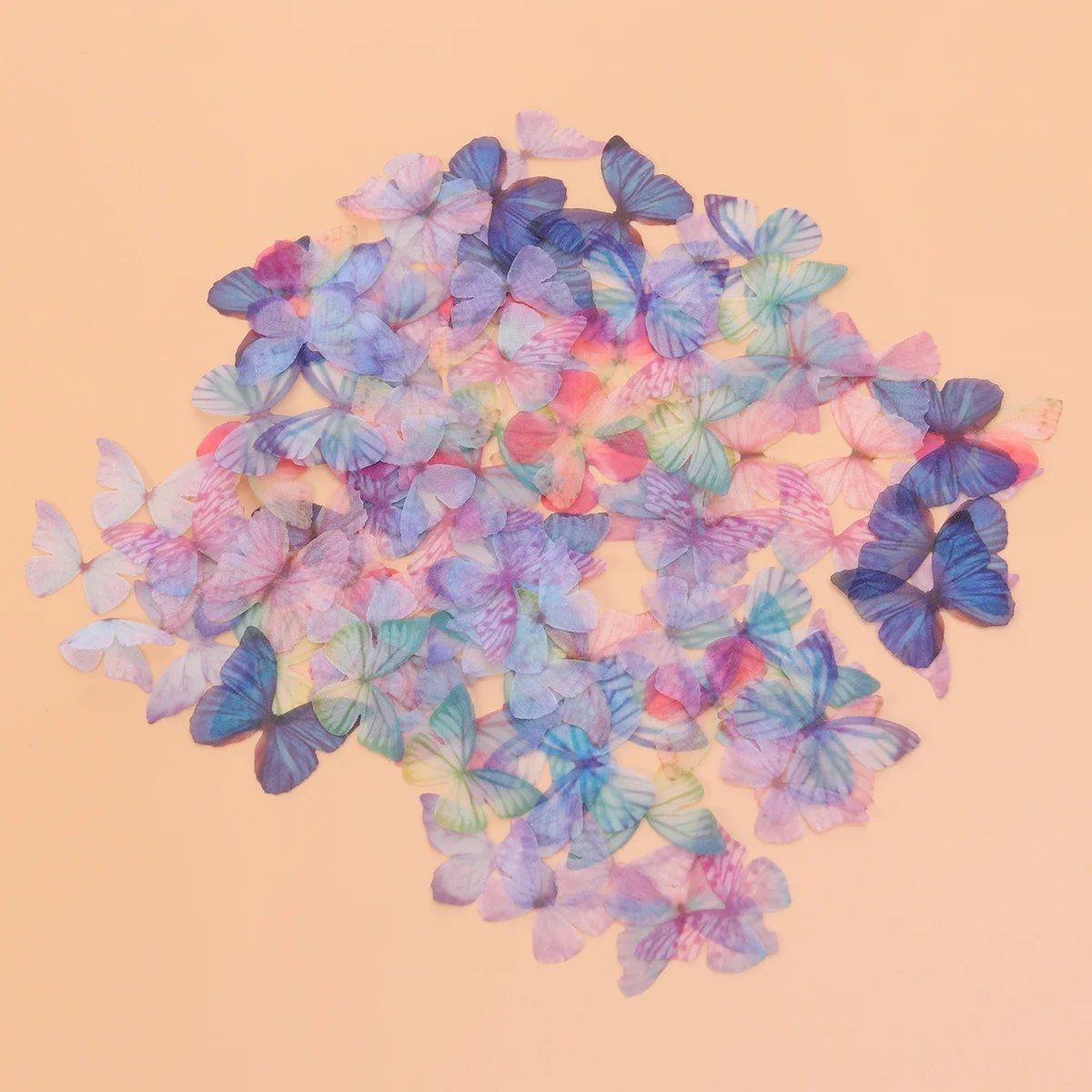 

Butterflies Wire Decorations Craft Mesh Wedding Hair Decoration Crafts Supplies Decorative Tied Glitter Fake Jewelry Earrings