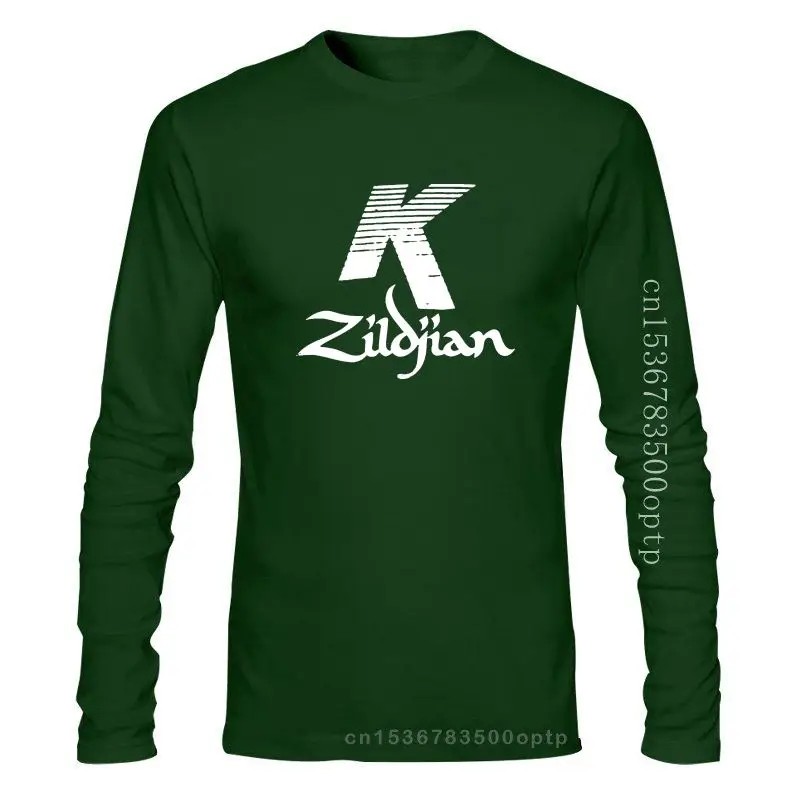 

Новая Черная Мужская футболка Zildjian с логотипом перкуссионных барабанов и тарелок, хлопковая забавная футболка с короткими рукавами и графи...