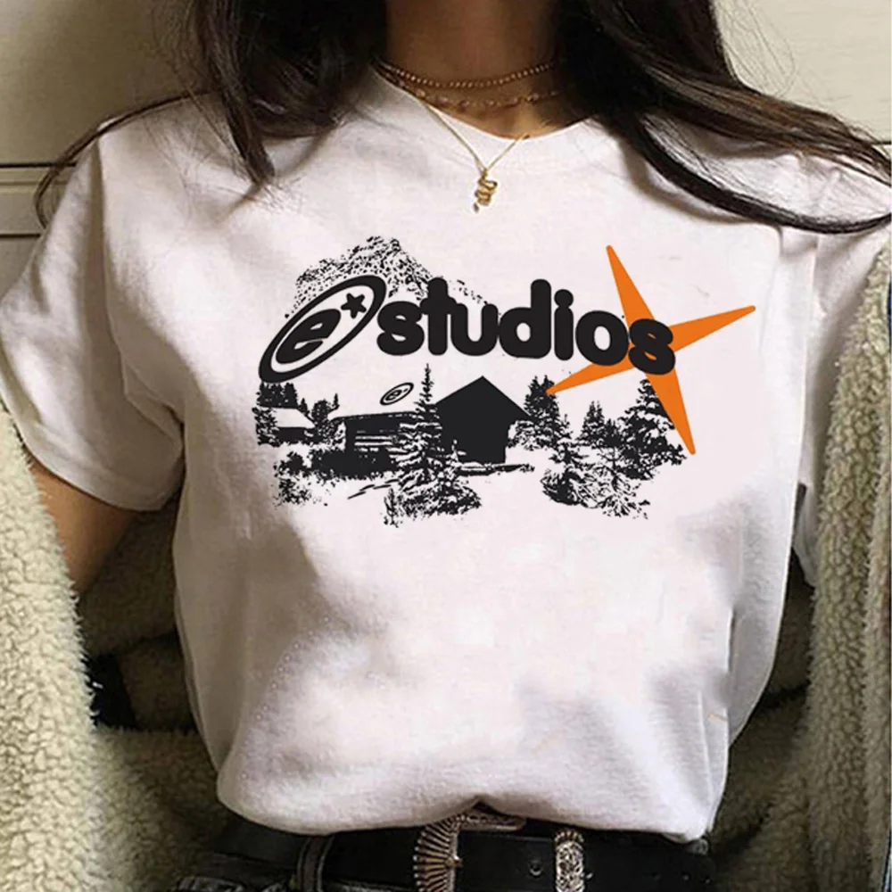 

Y2k Print t-shirts women summer anime streetwear t-shirts girl anime streetwear 2000s clothes