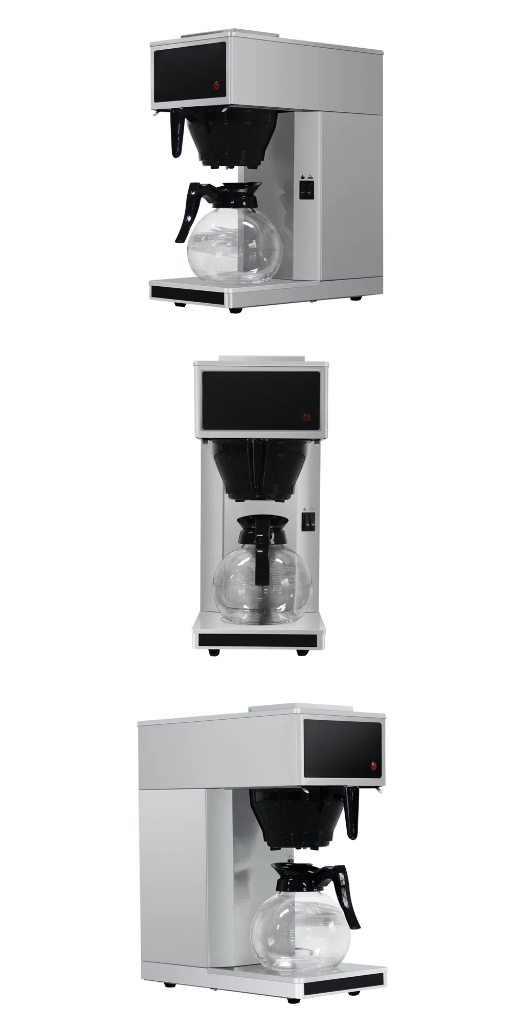 Коммерческие электрические капельные кофеварки Kahve Makines Cafetera 10-чашковые