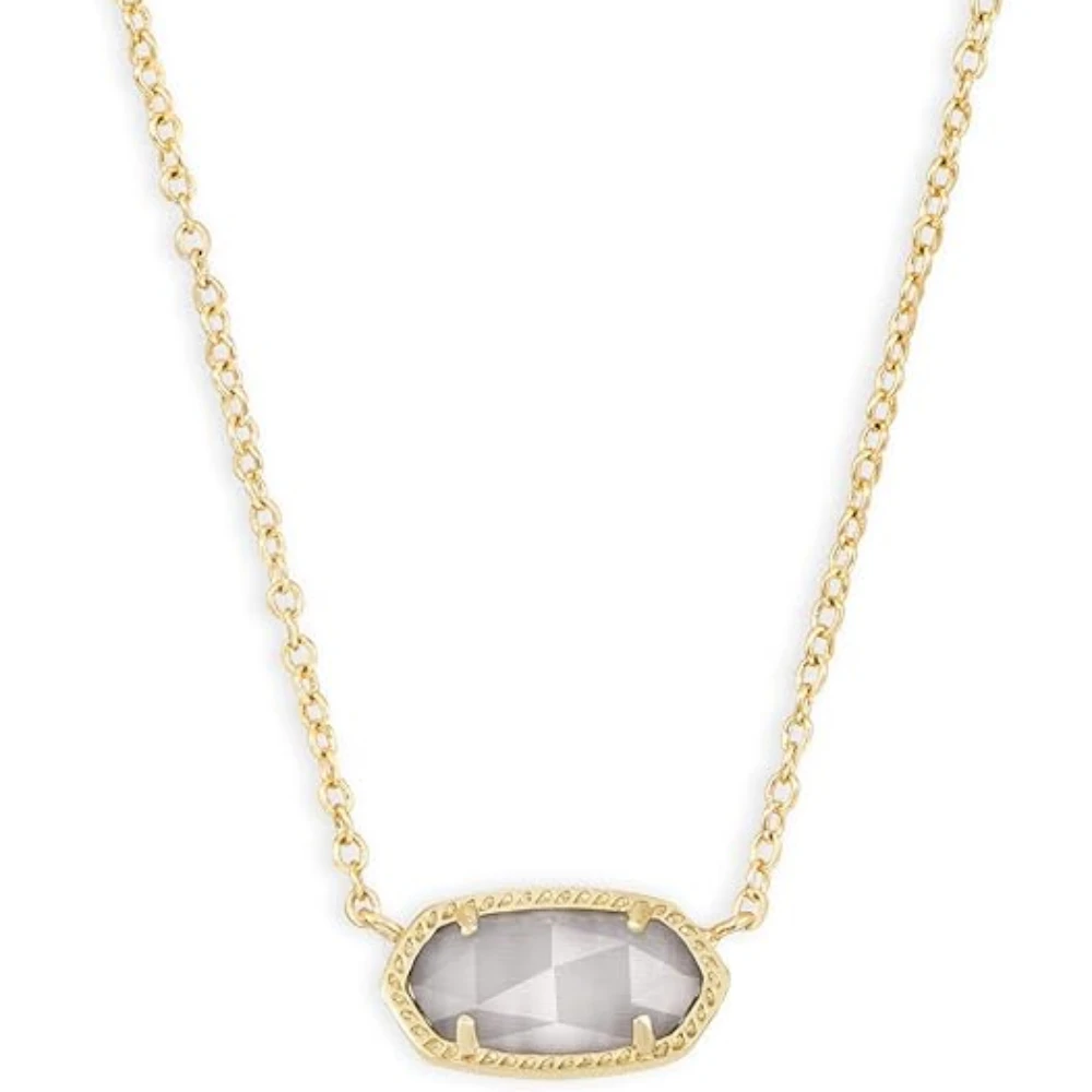 Геометрическая подвеска YEEVAA кошачий глаз серого цвета ожерелье для женщин