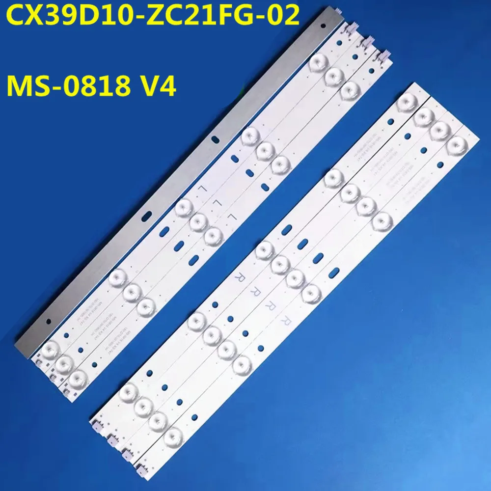 Светодиодная лента подсветки для MS-0818 V4 180.DT0-391900-1H LED262 XS V1.0 180502 CX39D10-ZC21FG-02 303CX390039 CX390M07 DEXP H39D7000E (art.: 3920ce3170bb9) - 3920ce3170bb9