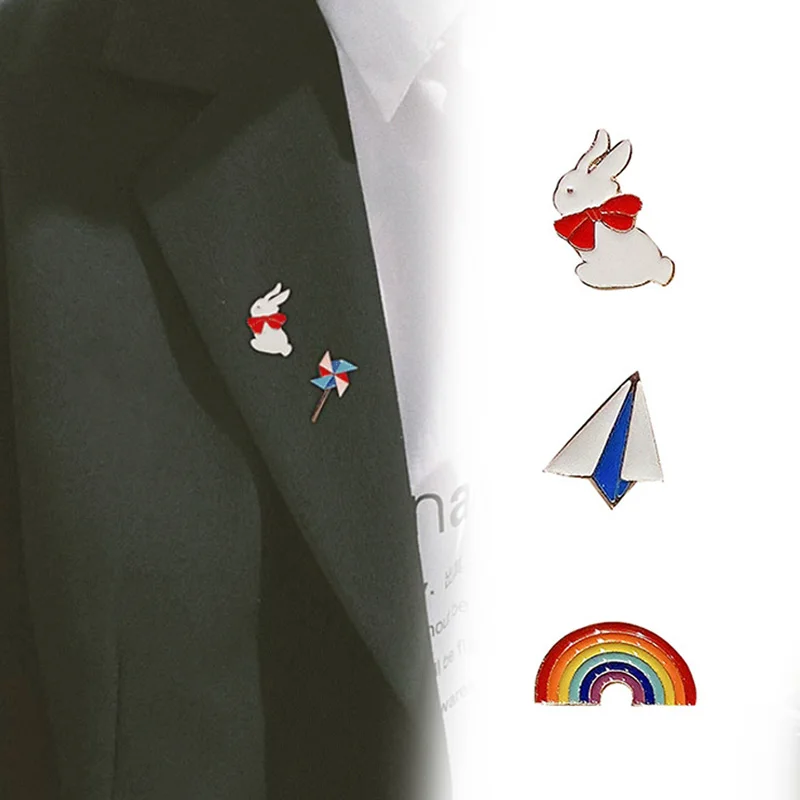 Рисунок 2 - Модные яркие эмалированные броши на булавке для женщин