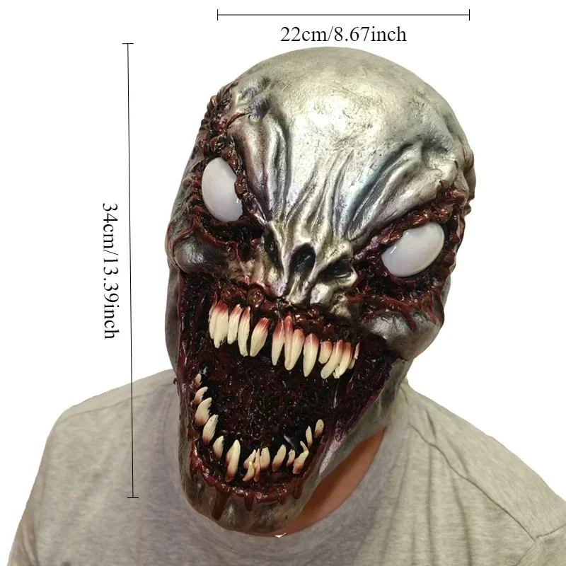 Женская маска-Веном на Хэллоуин головной убор с белым демоном украшение