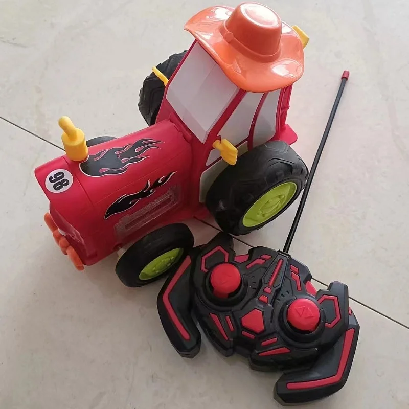 Мини радиоуправляемая машина с музыкальными огнями сумасшедшая для прыжков