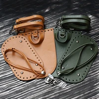 bag bottom flap cover diy handmade backpack bag accessories bags leather handles shoulder straps for diy women backpack