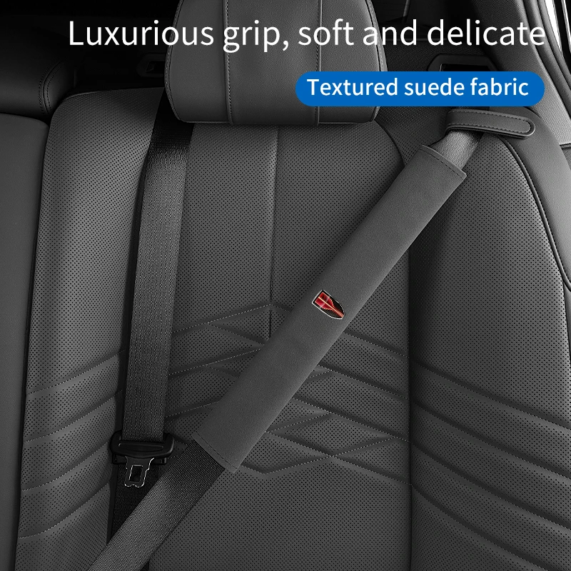 Удлиненный чехол на ремень безопасности из искусственной кожи 40 см защита ремня