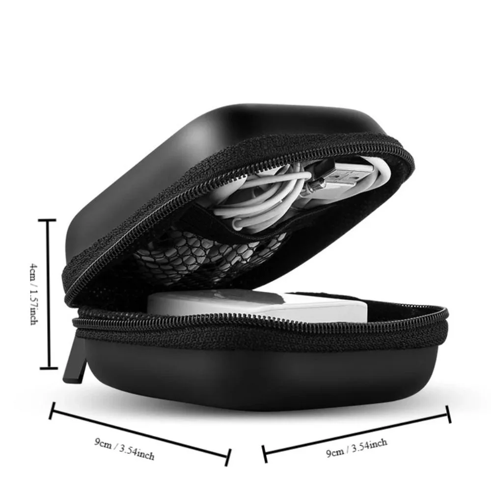 

Черная водонепроницаемая сумка для наушников EVA