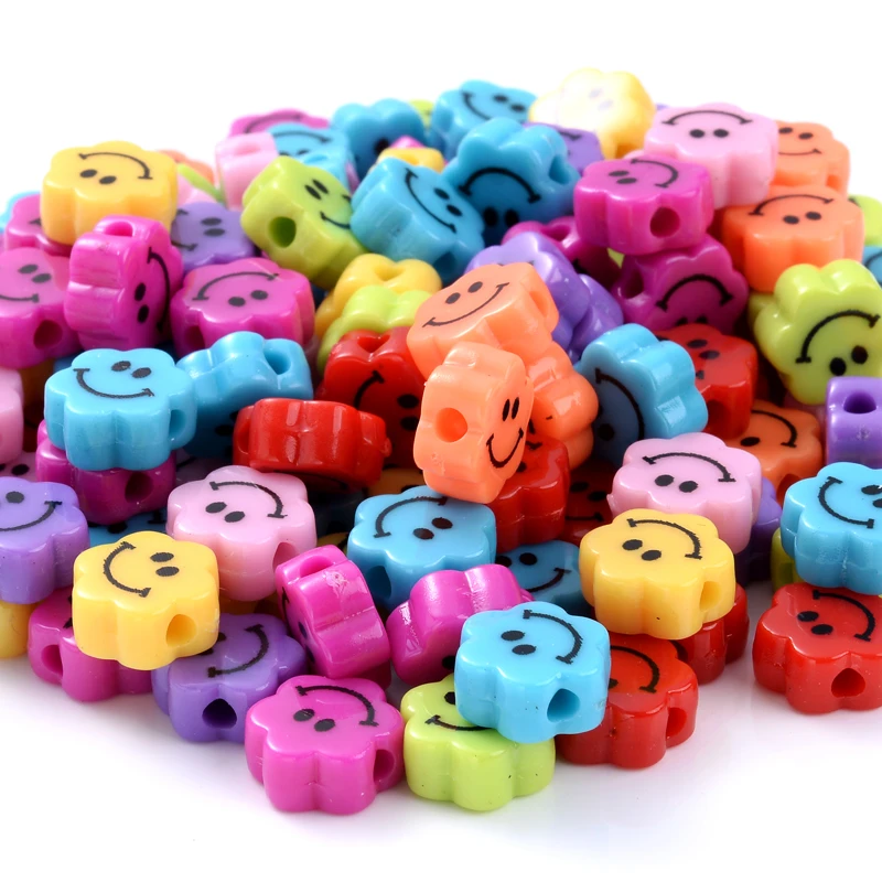 

9 Color 30Pcs/Pack 10mm Colorful Resin Beads Cloud Shape Spacer Beads For Jewelry Making Diy Thread Bracelet Necklace Wholesale