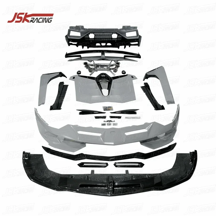 SVJ стиль сухое половинное углеродное волокно широкая пленка для LAMBO автомобиля