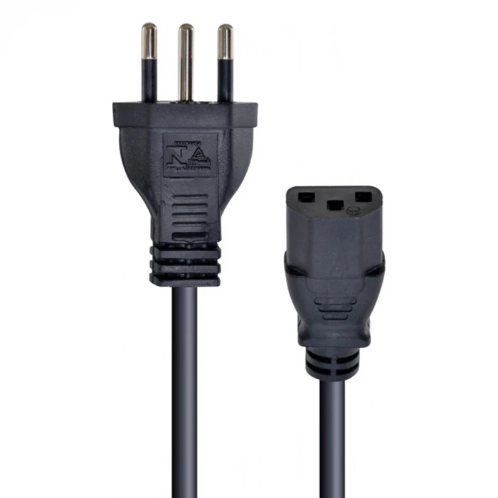 

CABO DE FORÇA TRIPOLAR PARA FONTE 3X0,50 MM 250V 10A - 3 METROS - PC / 10