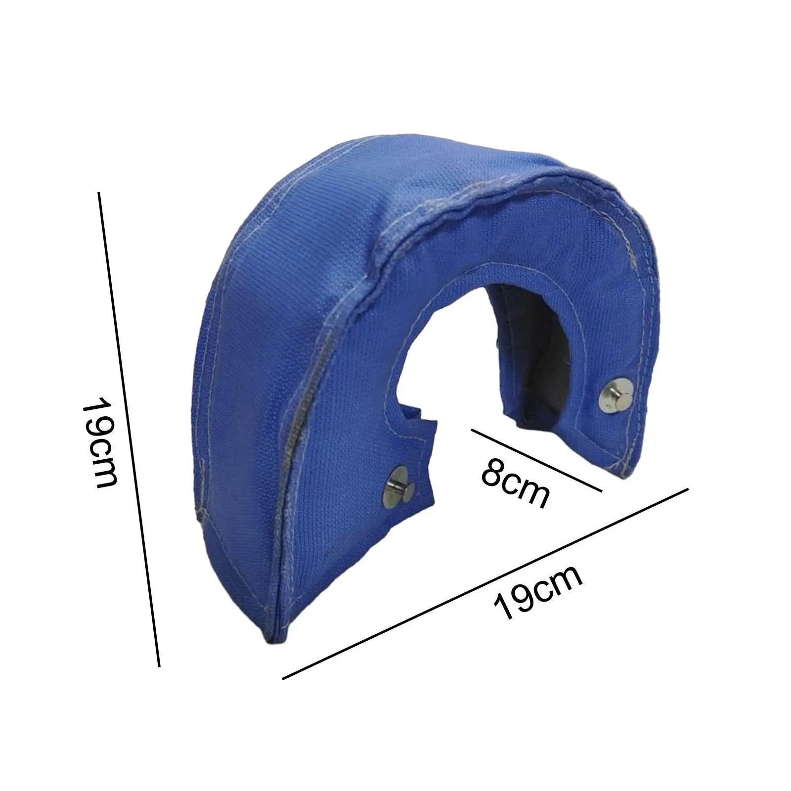 Turbocharger Heat Shield Cover Blue Solidne części naprawcze Łatwa instalacja Ciepło