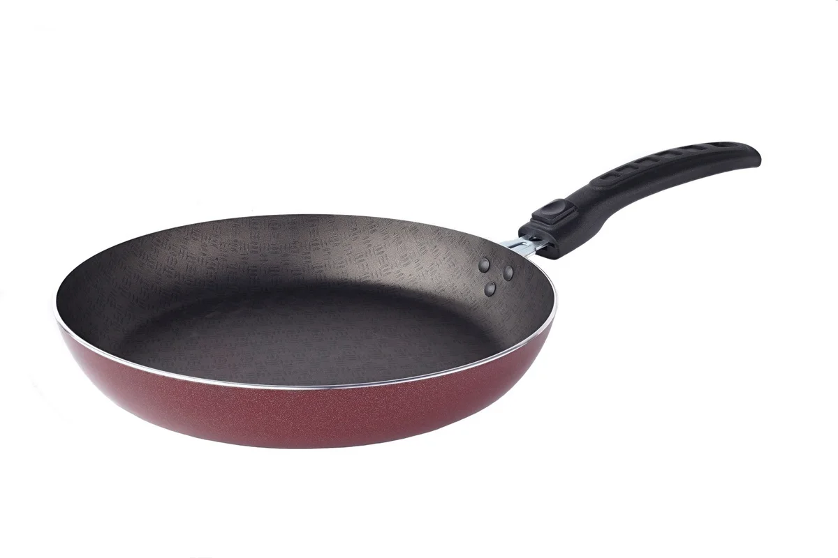 Сковорода 28 см без крышки Альфа съёмная ручка AL-005 | Дом и сад