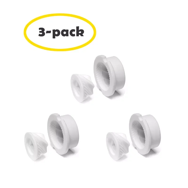 

New in 3-Pack Ceramic Grinder for Wood Salt and Pepper Mill