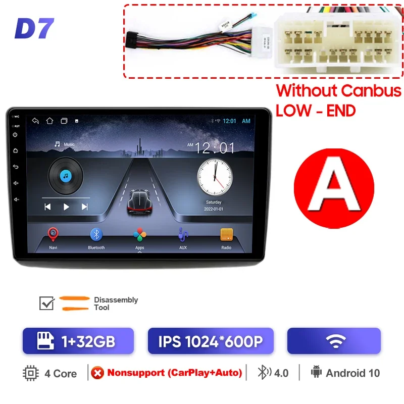 

9 "Android 14 для Ssangyong Rodius 2013 + автомобильный радиоприемник, мультимедийный плеер, Android Auto Carplay, 4G, Wi-Fi, стерео Qled, экран навигации