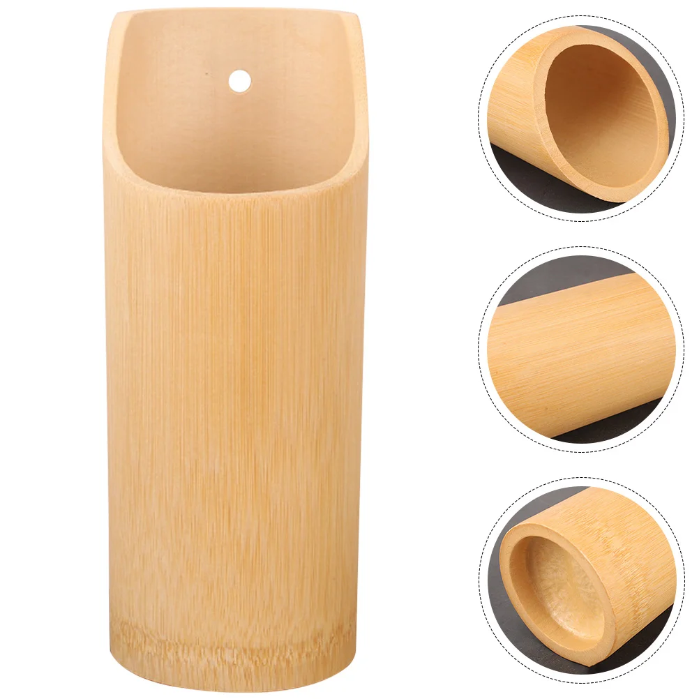 

Holder Utensil Chopsticks Kitchen Cutlery Organizer Woodendesktop Decorative Crock Tableware Cups Wood Wall Basket Draining