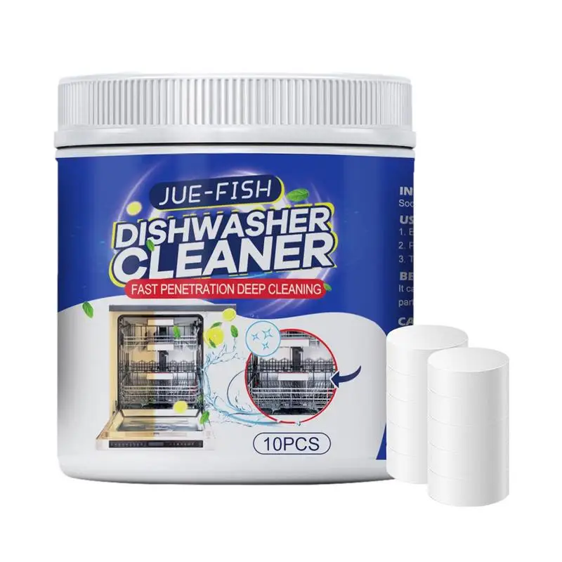 

Dishwasher Cleaning Tablets Descaling Effervescent Tablets Detergent Stain Deep Cleaning Sheet Deep Cleaning Quick Oil Removal