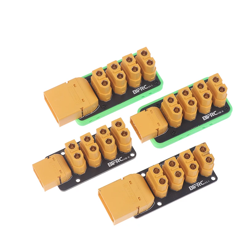 Фото XM1pc новый XT60/XT90 до 4-канальной вилки, сильноточная распределительная плата, дополнительный базовый корпус для робота, радиоуправляемой лодки, подводной лодки, детали «сделай сам» №1