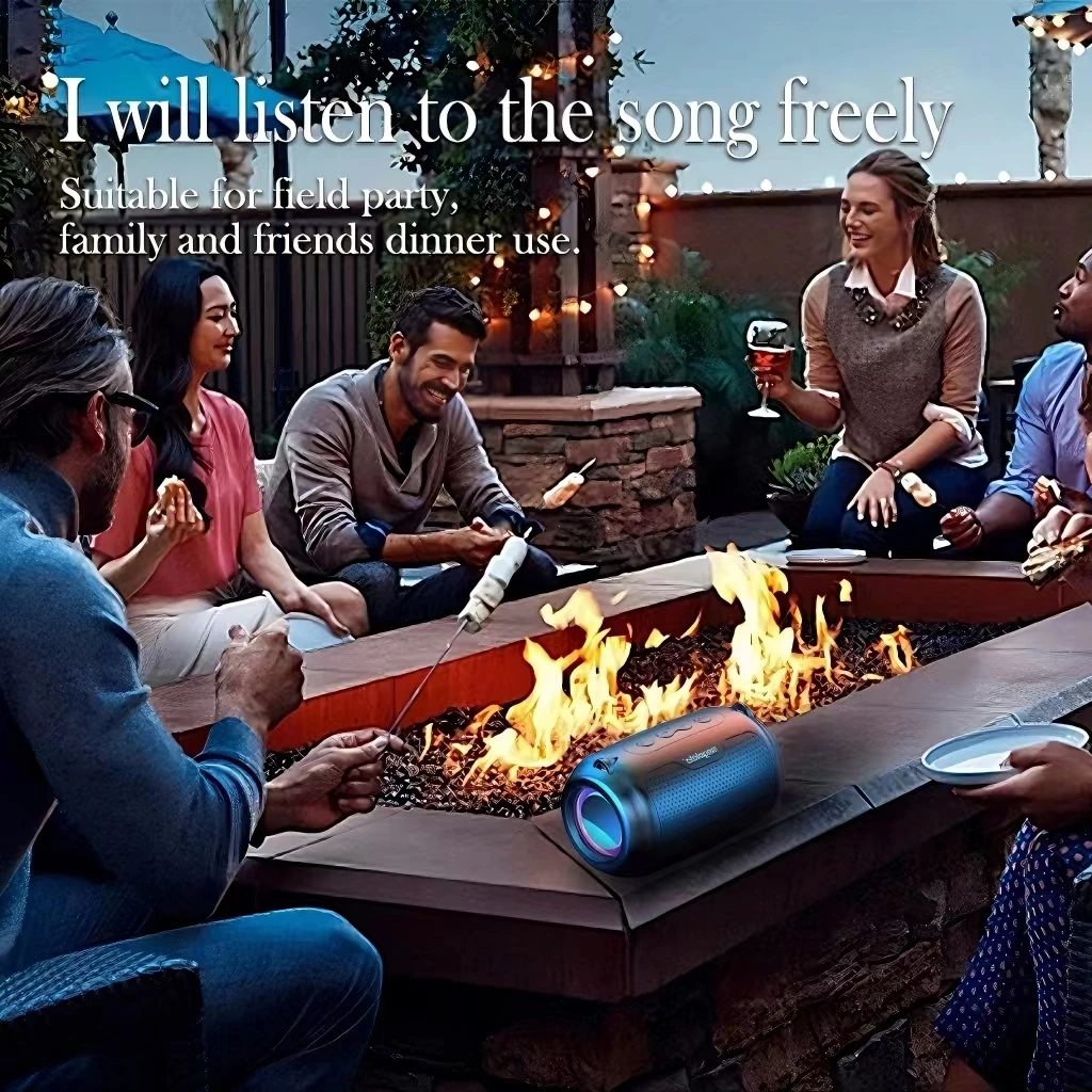 

Bluetooth-Колонка YPAY, водонепроницаемая, 10 Вт