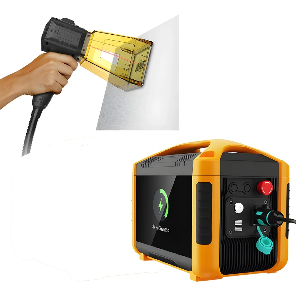 Ручной мобильный портативный мини-волоконный лазерный маркировочный станок Willita