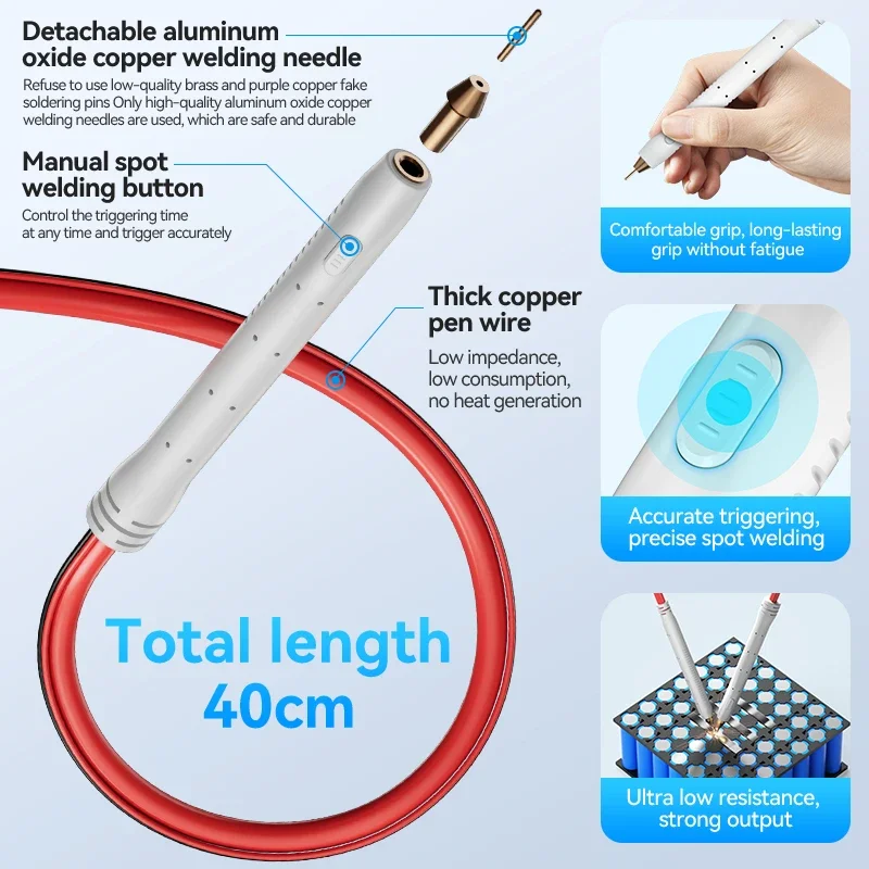 AWithZ UF20B новый аппарат для точечной сварки конденсаторов Farah сильная пайка 0 4 мм