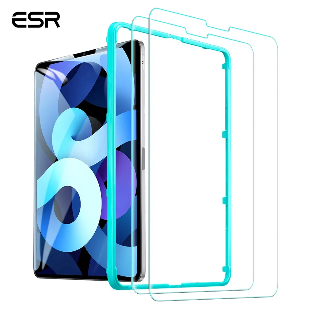 

ESR Screen Protector for iPad 9th/8th / ipad air 4 / iPad Pro 11 [2018/2020/2021], 9H-Hard HD Clear/Anti Bluelight