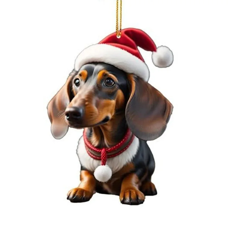 

Рождественская подвеска Cute Dog