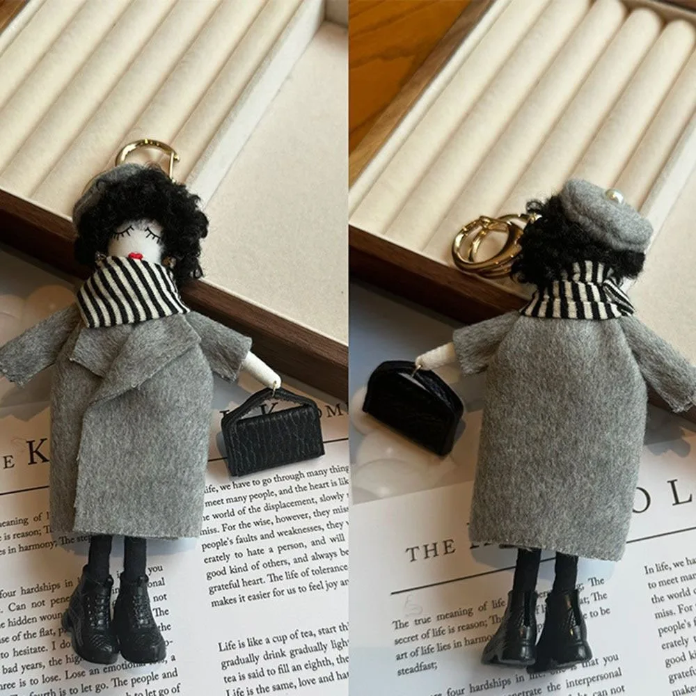 

Ins модный брелок с героями мультфильмов из натурального меха норки, школьный рюкзак, брелок для ключей от машины, орнамент, ювелирные изделия, автомобильный кулон для девочек