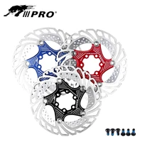 mountain bike mtb dh 6inch 160180203mm cooling disc heat dissipation brake rotor down hill floating bicycle brake rotor iiipro
