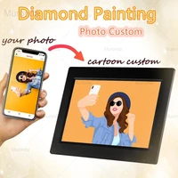 photo custom diamond painting with your own photo cartoon portrait personalized diamond art embroidery cross stitch home decor