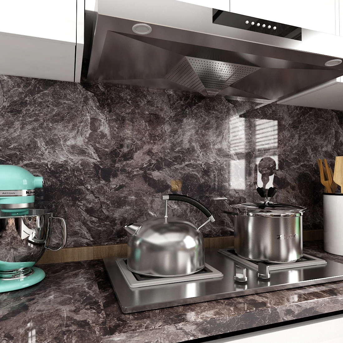 

ПВХ водонепроницаемые настенные наклейки, самоклеящиеся мраморные обои, съемные декоративные наклейки для ванной, кухни, шкафов