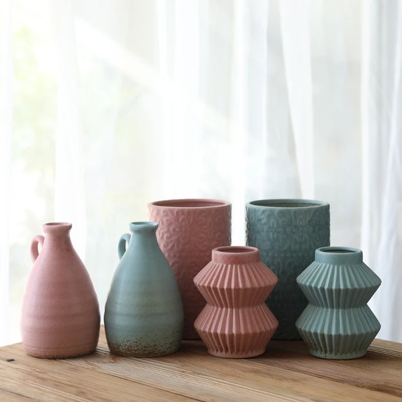 Оригами художественная керамическая ваза украшение для дома выставочный зал