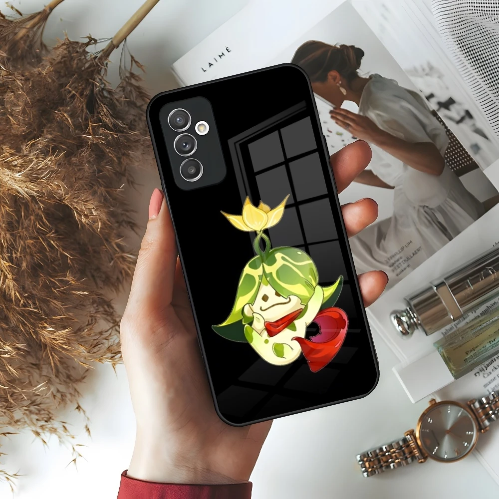 Фото Милый чехол для телефона Genshin Impact Aranara для Samsung Galaxy S26 S25 Edge S23 S22 S24 A37 A17 A16 A26 A57 A27 A56 Ultra Plus Fe Co №4