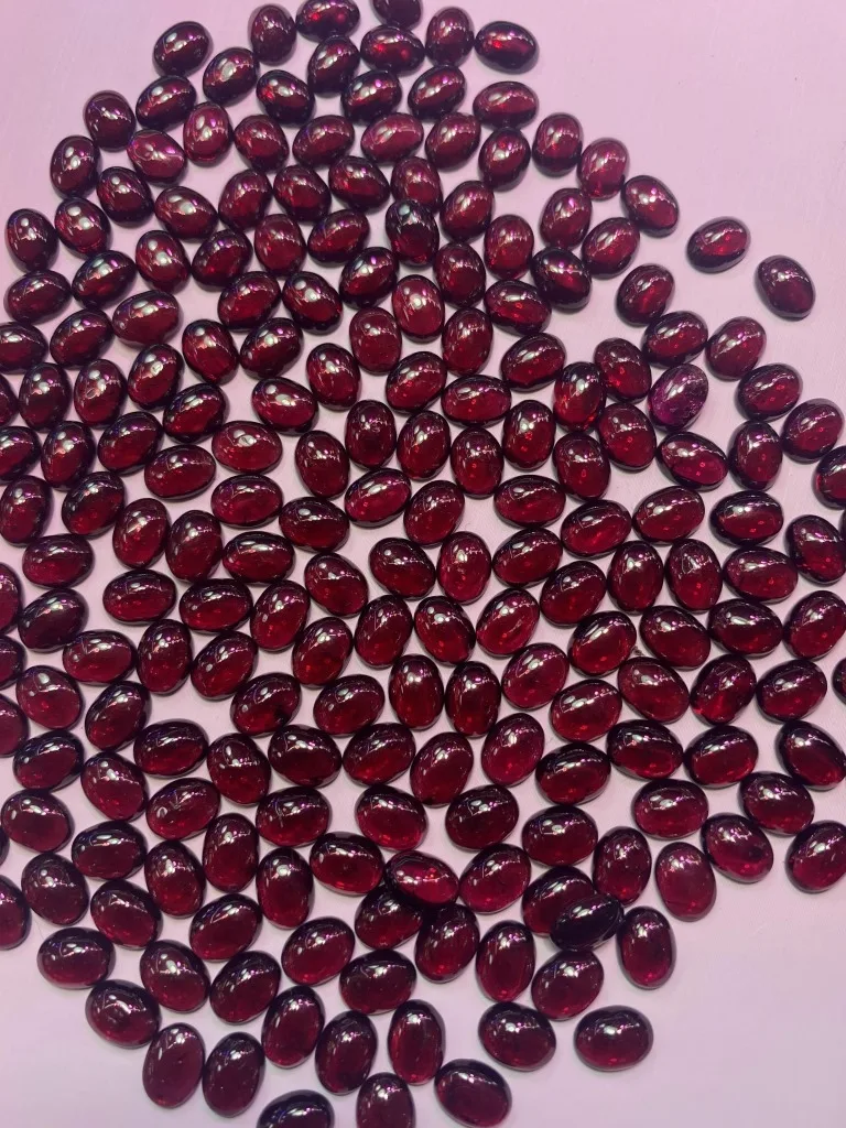 Оптовая продажа 20 шт./упаковка фотоэлемент 5x7 мм 6x8 Овальный полудрагоценный