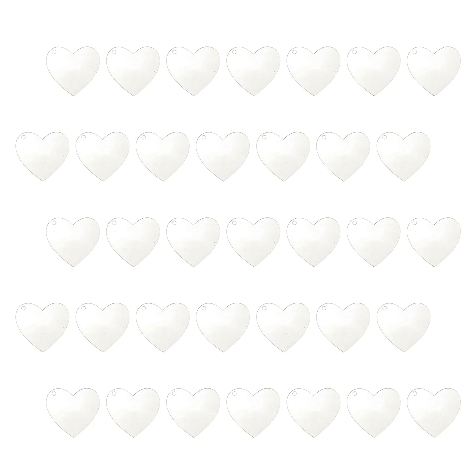 

Keychain Acrylic Heart Photo Clear Blanks Blank Charms Keychains Keyringsdisc Frame Picture Beads Pendant Shapedholediy